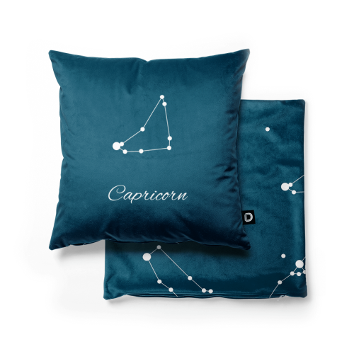 Poduszka GALAXY wzór Z34 | znak zodiaku - koziorożec