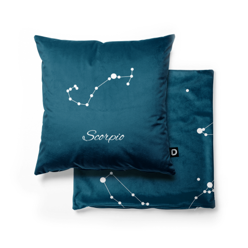 Poduszka GALAXY wzór Z32 | znak zodiaku - skorpion