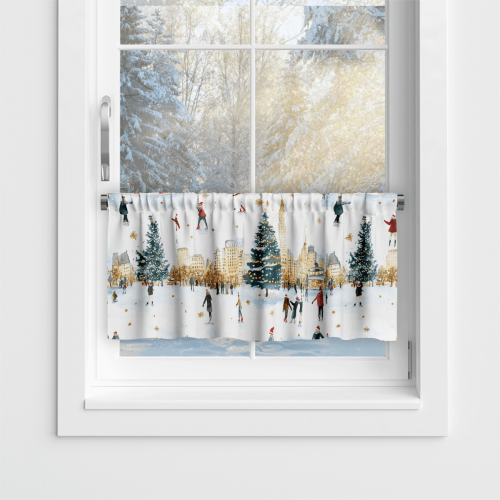 Zazdrostka WINTER wzór BN88 | Świąteczne lodowisko