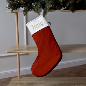 Skarpeta świąteczna VELVET VE2231 | czerwony