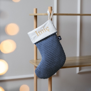 Skarpeta świąteczna MANCHESTER LN77 | granatowy