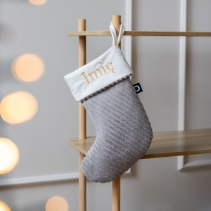 Skarpeta świąteczna MANCHESTER LN86 | szary