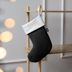 Skarpeta świąteczna MANCHESTER LN100 | czarny