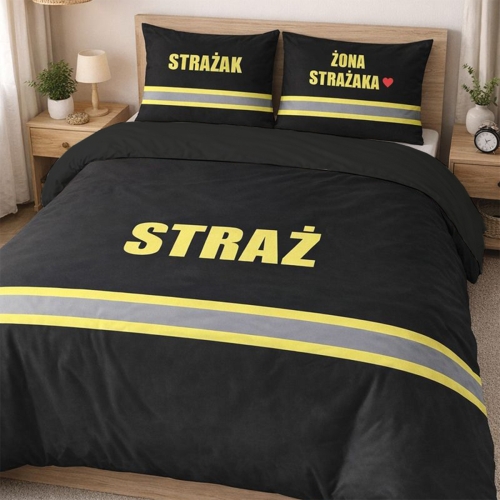 Pościel ŻONA STRAŻAKA | Projekt GRATIS! 