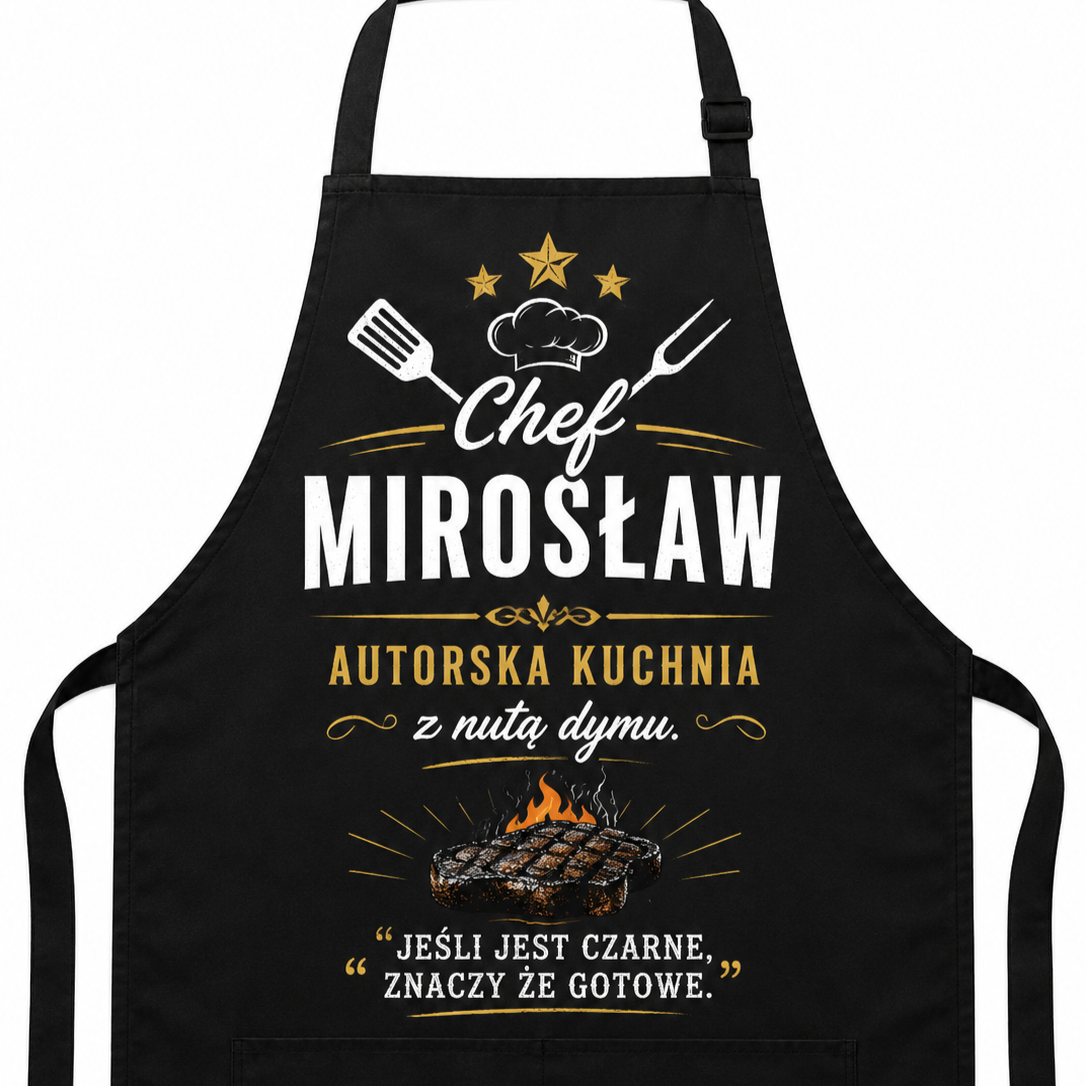 fartuch grillowy z imieniem