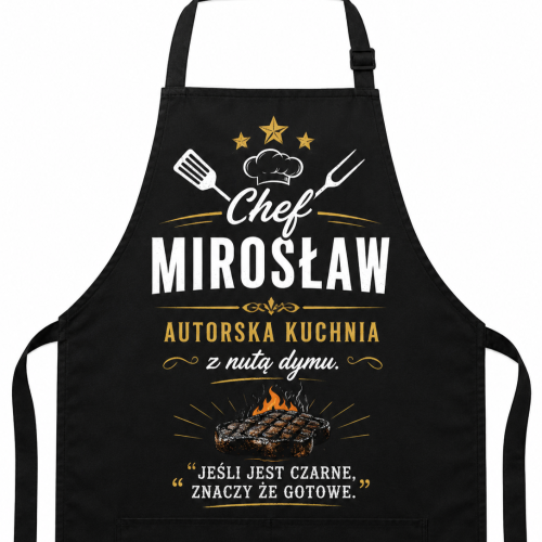 Fartuch grillowy z Twoim imieniem