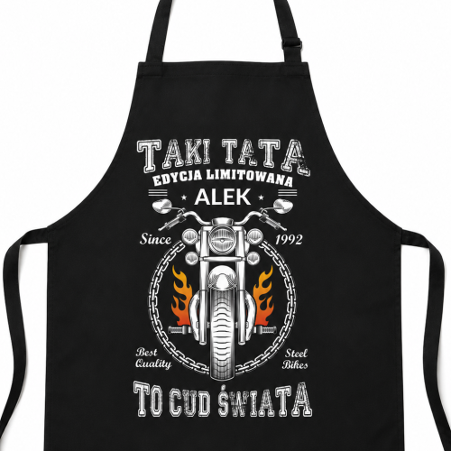 Fartuch dla Taty - Dzień Ojca wzór DT03 | motor